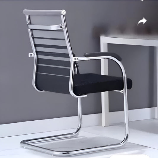 Office Study Computer Library Visitor with Arm Rest Fabric Office Visitor Chair